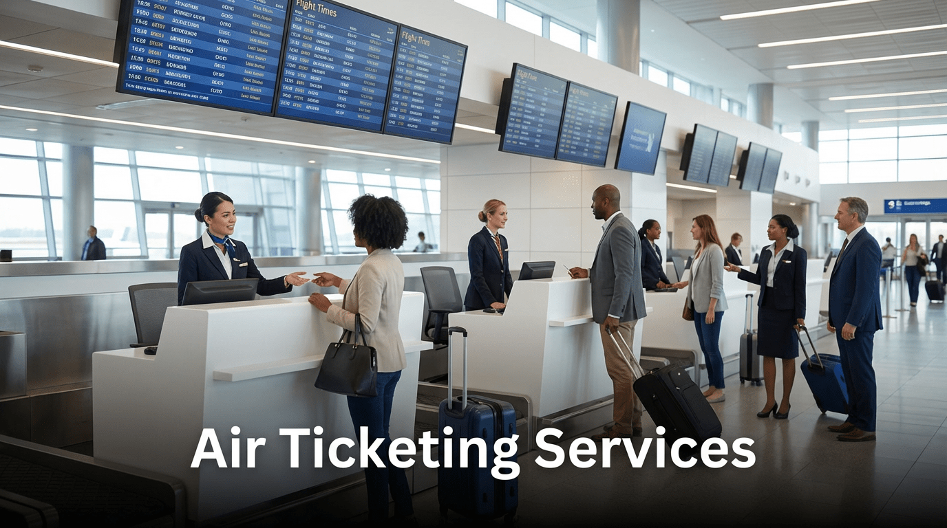 Air Ticketing Banner