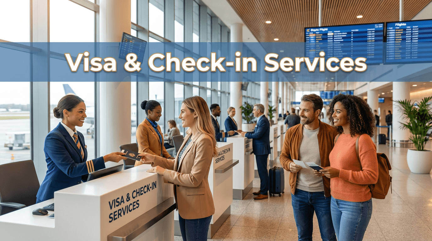 Visa Check-in Banner